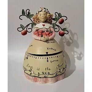Timer Susan Winget Love Is The Fruit Of Kitchen Apple Woman Kindness Angel Peace